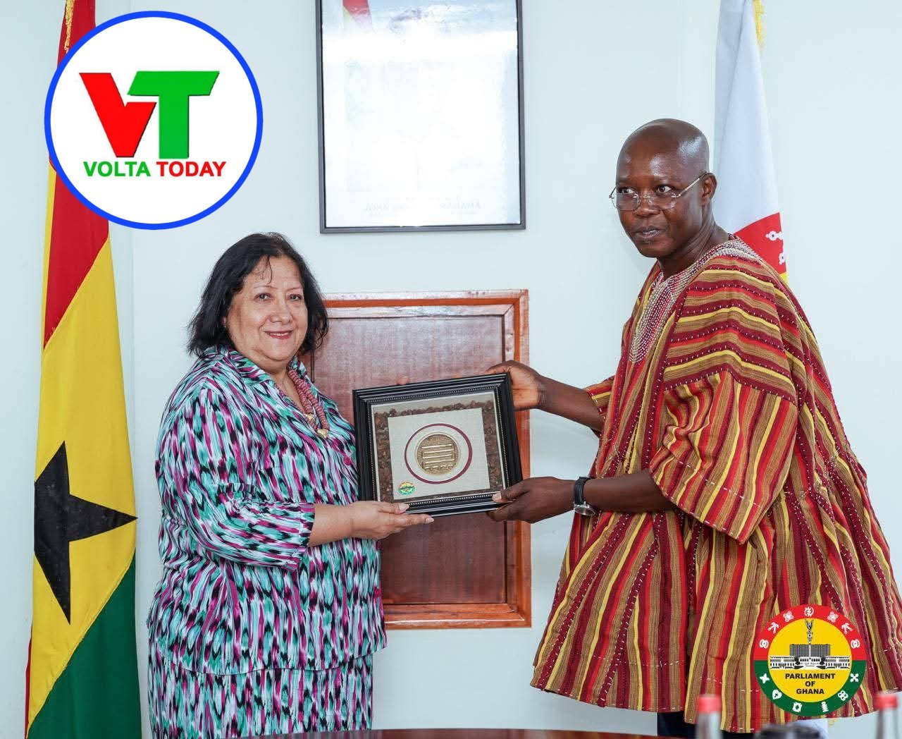 Hon. Bernard Ahiafor Receives the Ambassador of Peru to Ghana for Key Economic Cooperative Discussions