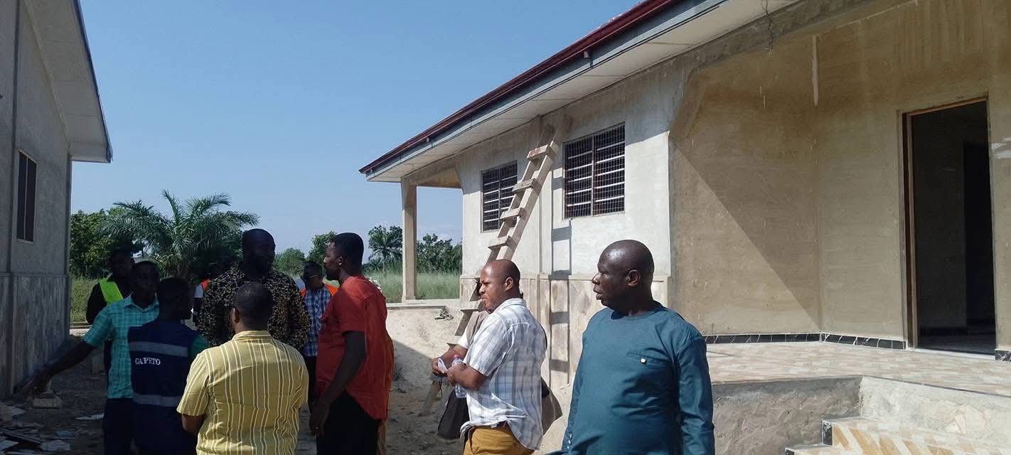 Hon. Siki Inspects Major Development Projects Across Keta Municipal