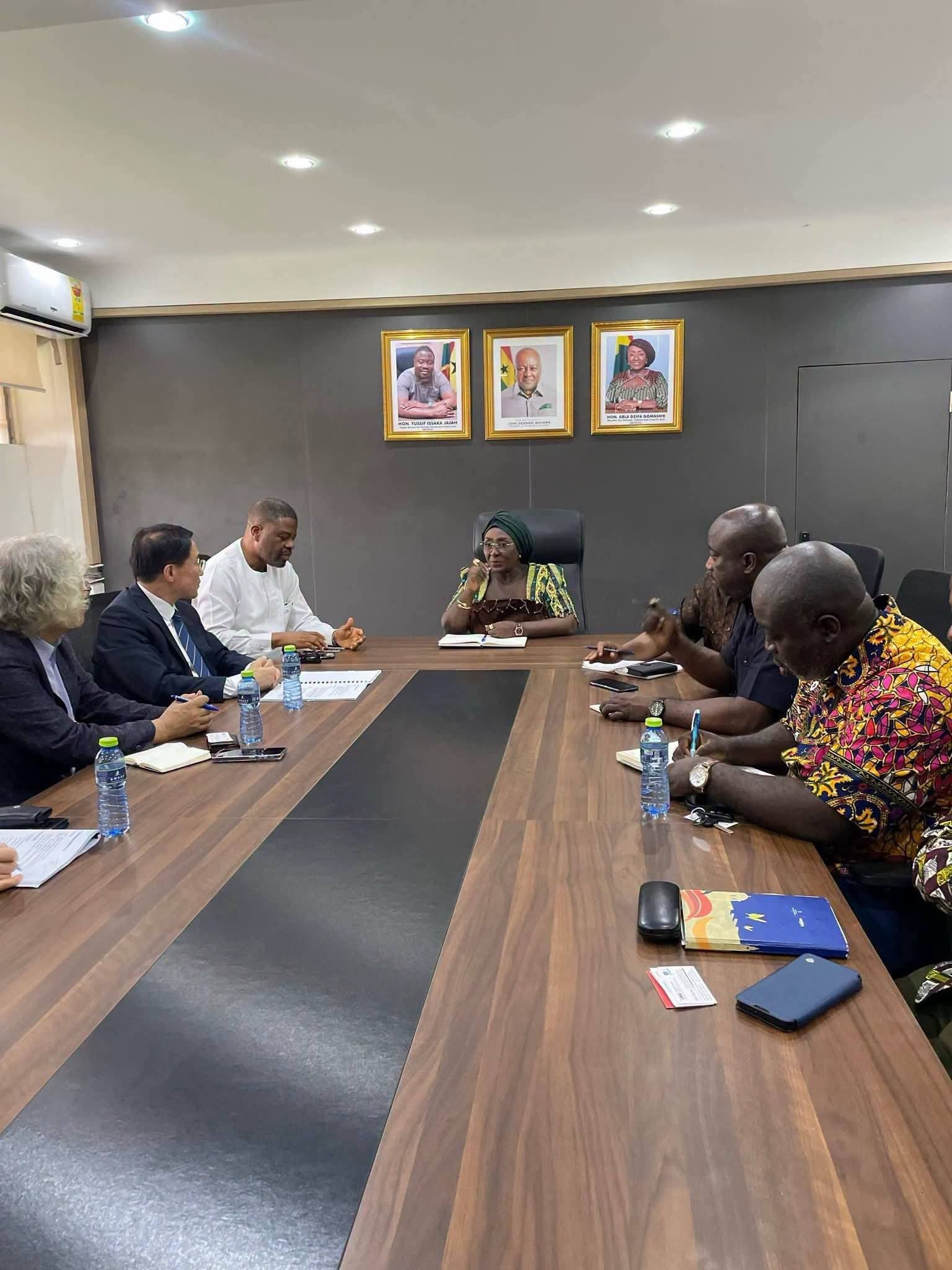 Hon. Gomashie Inaugurated Steering Committee For the Ghana-Korea Heritage Project