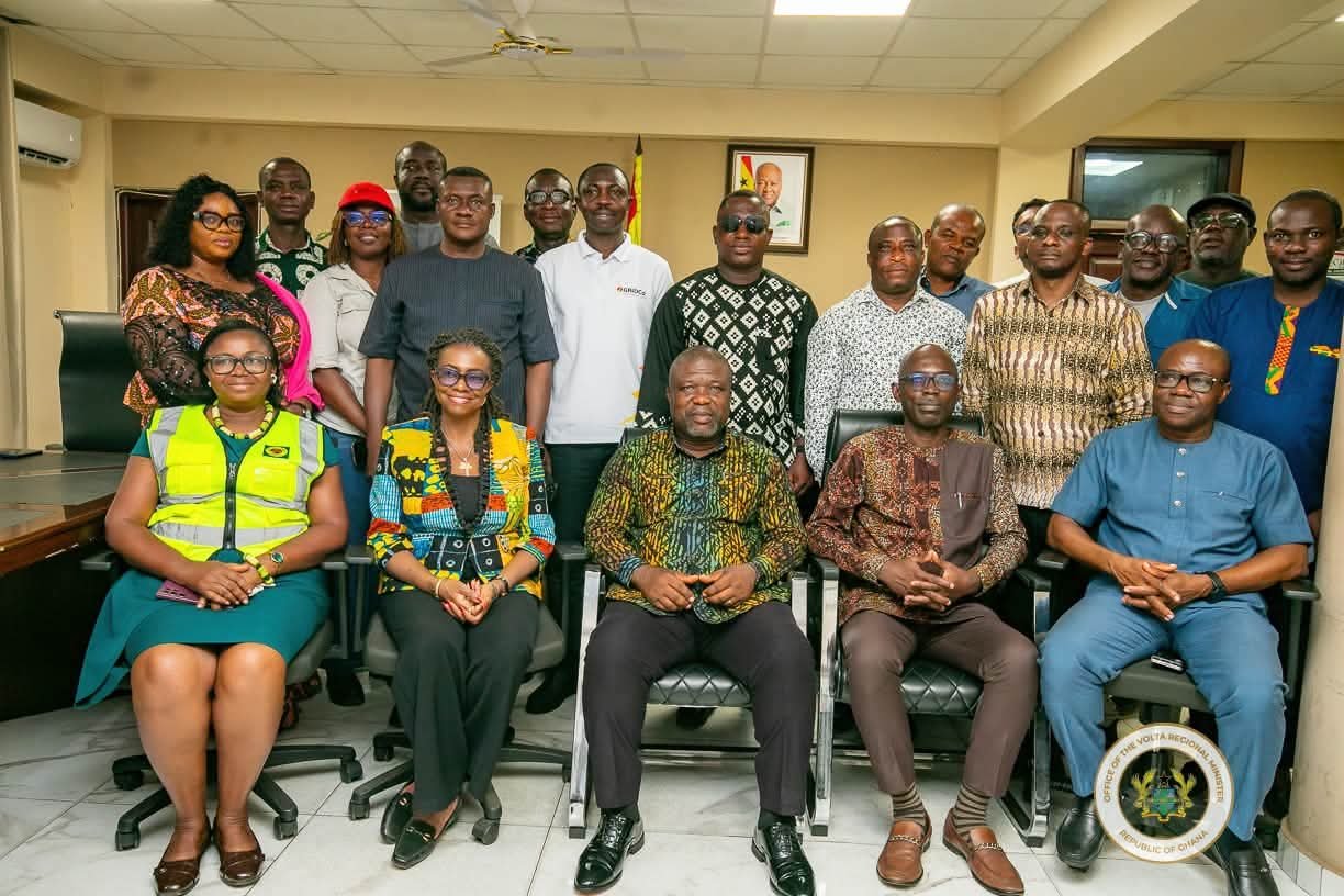 Volta Regional Minister Meets GRIDCo, ECG, and Project Stakeholders Over 206-Community Electrification Drive