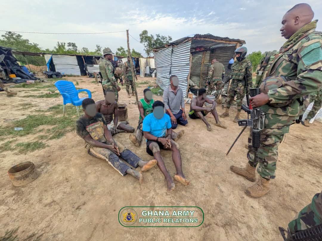 NAIMOS Arrests 10 Suspected Illegal Miners in Savannah Region