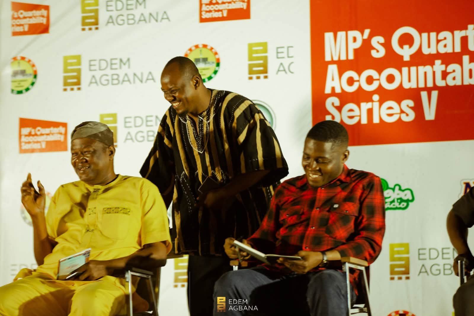 Hon. Edem Agbana Upholds Transparency at Ketu North Accountability Townhall