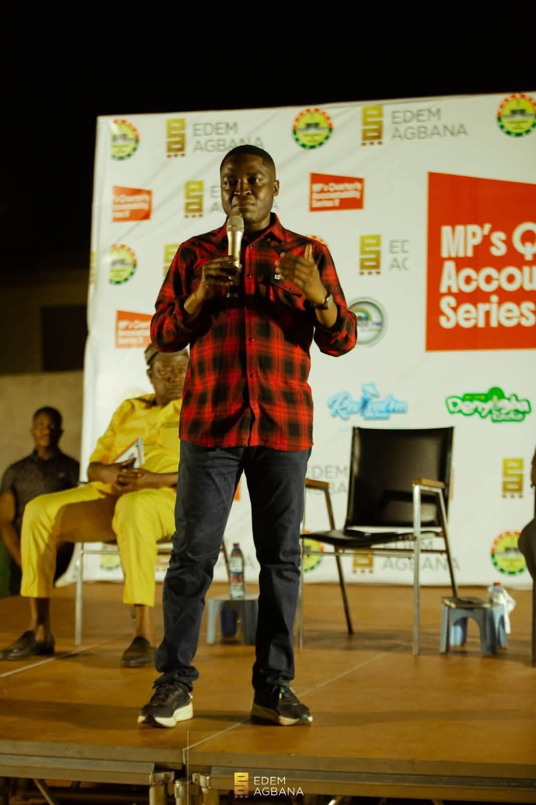 Hon. Edem Agbana Upholds Transparency at Ketu North Accountability Townhall