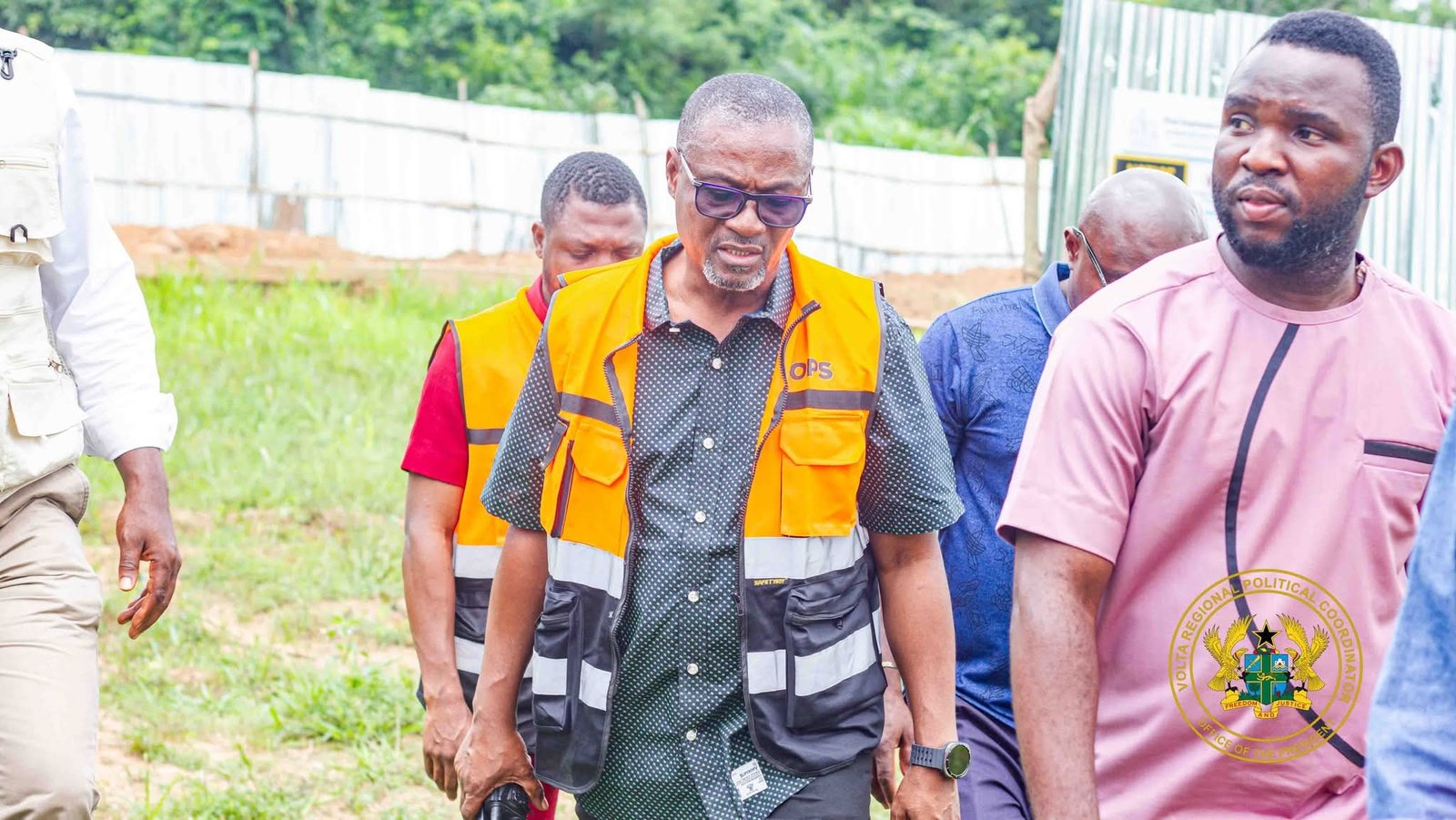 NDC Volta Regional Coordinator Hon. Siki Abibu Inspects Infrastructure Projects in North Dayi District
