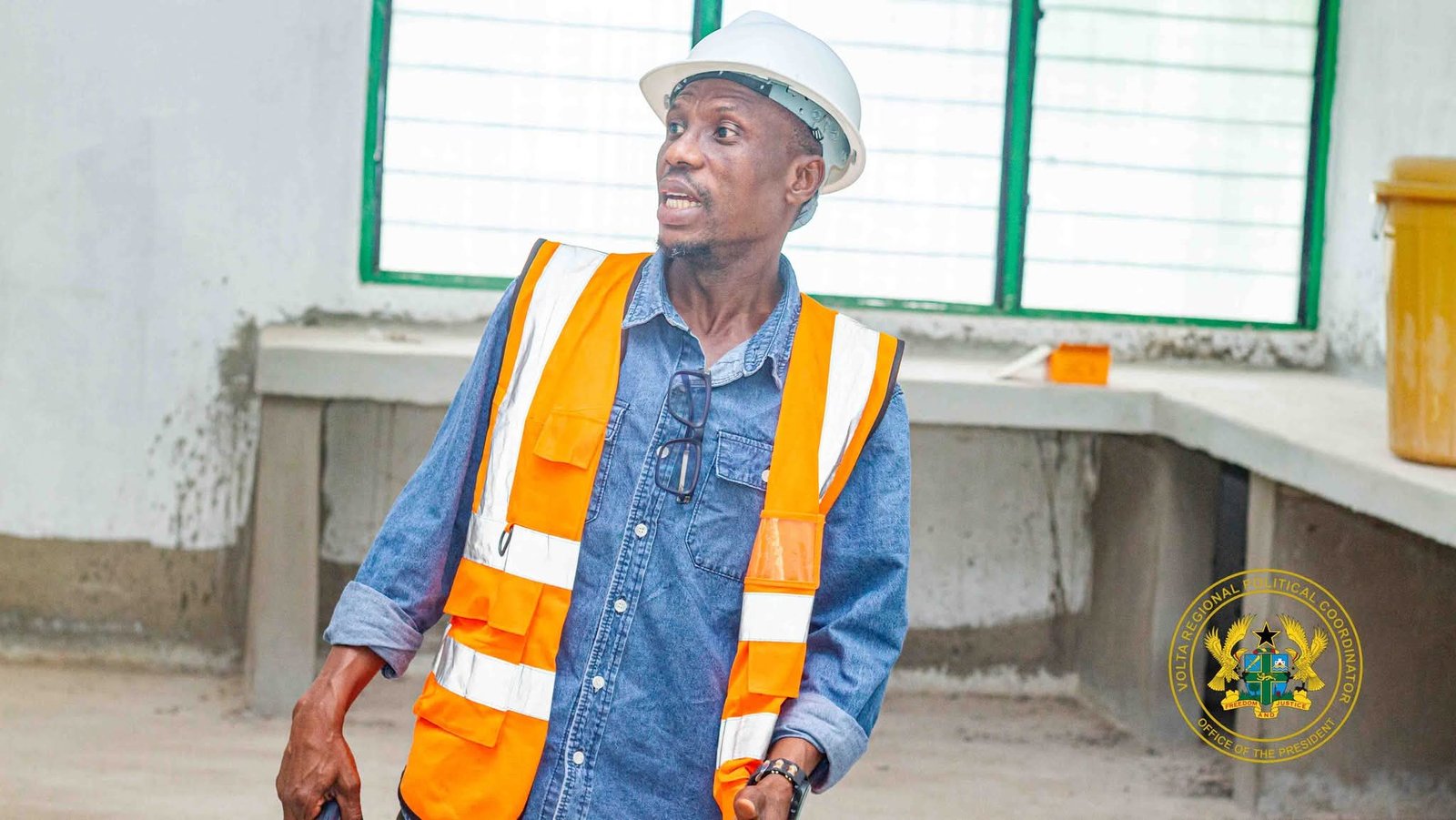 NDC Volta Regional Coordinator Hon. Siki Abibu Inspects Infrastructure Projects in North Dayi District