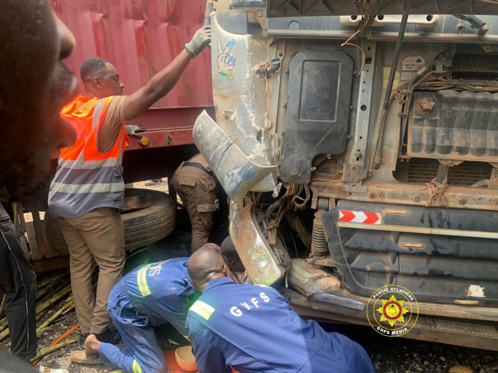Two Killed, Six Injured in Tragic Vehicular Collision on Accra-Kumasi Highway