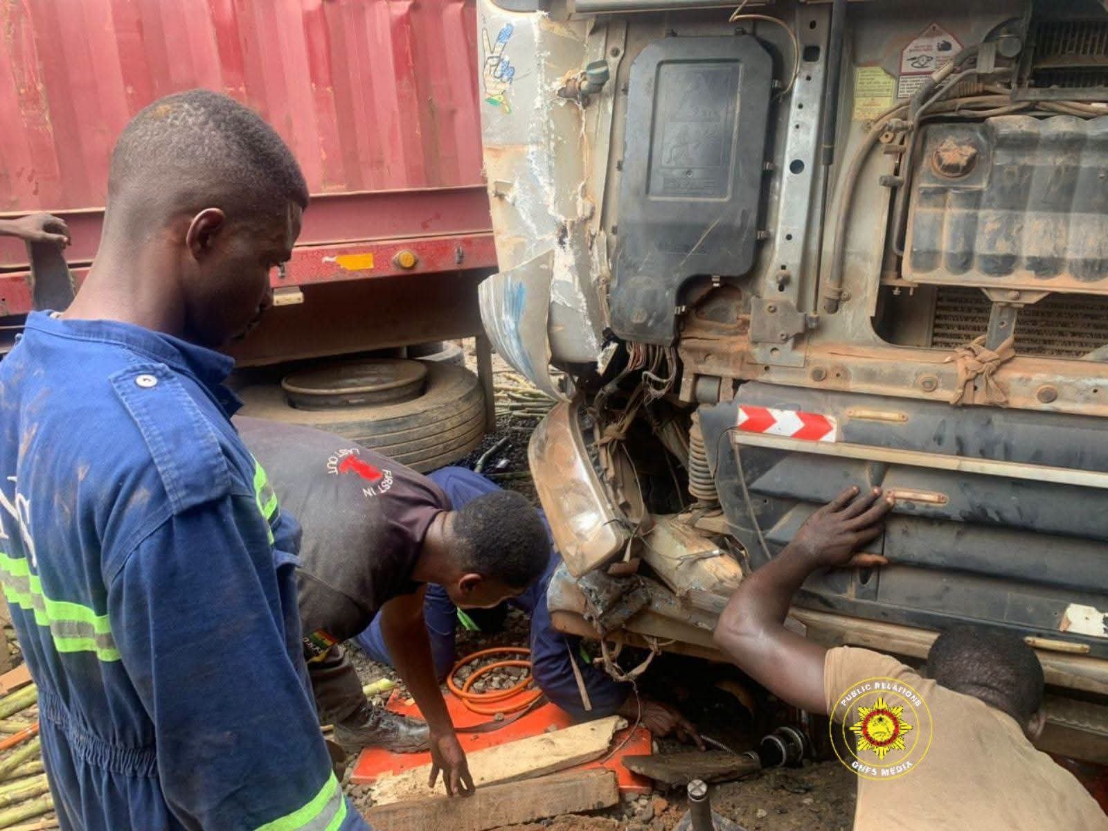 Two Killed, Six Injured in Tragic Vehicular Collision on Accra-Kumasi Highway