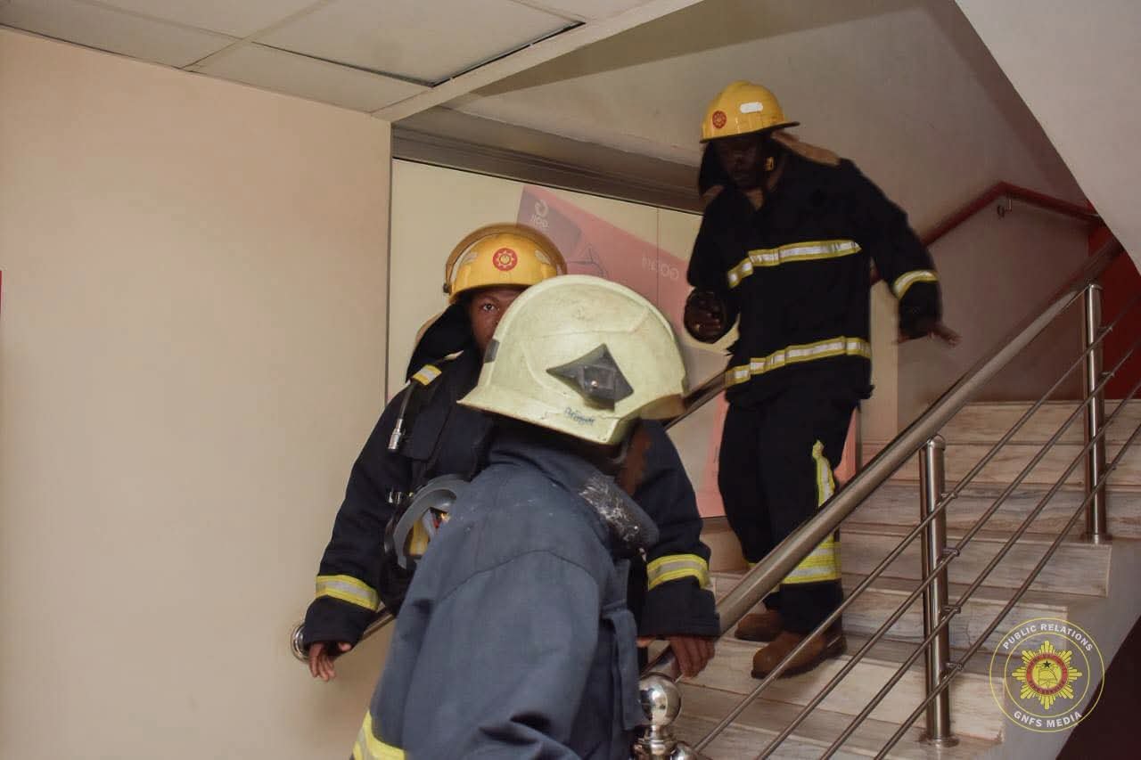 GNFS Exercises Emergency Response Readiness at Tamale GOIL Depot