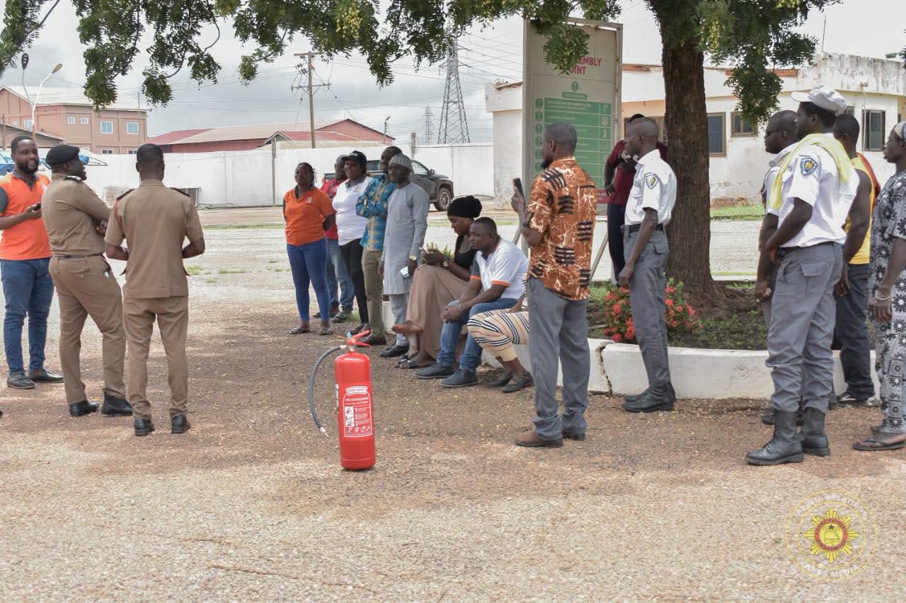 GNFS Exercises Emergency Response Readiness at Tamale GOIL Depot