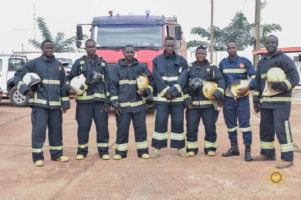GNFS Exercises Emergency Response Readiness at Tamale GOIL Depot