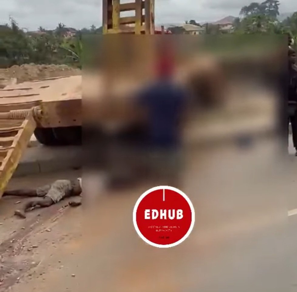 Serious Amasaman Road Accident Leaves Motorcyclist Dead