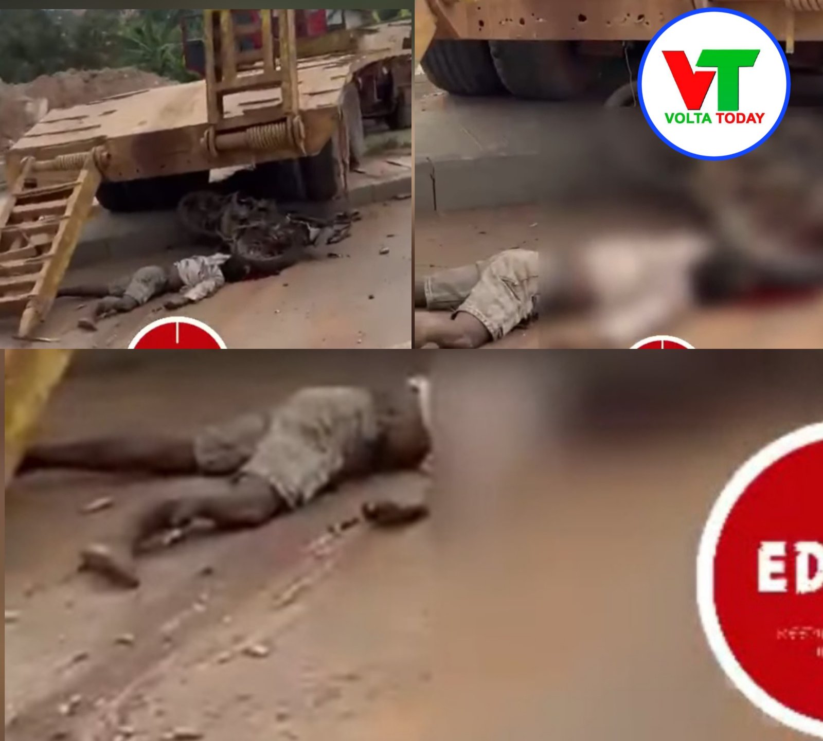 Serious Amasaman Road Accident Leaves Motorcyclist Dead