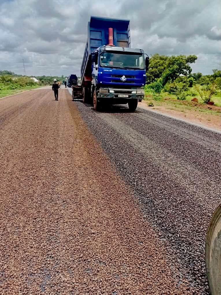 Roads Minister Inspects Key Big Push Road Projects in the Upper West Region