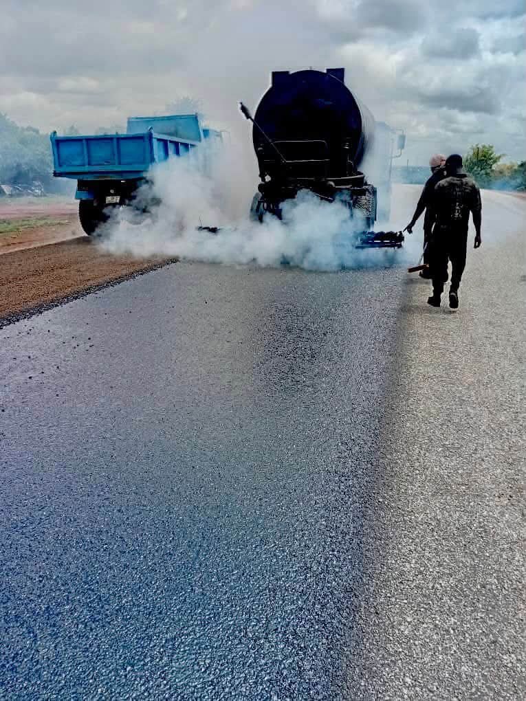 Roads Minister Inspects Key Big Push Road Projects in the Upper West Region