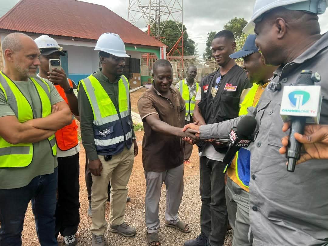 Roads Minister Inspects Key Big Push Road Projects in the Upper West Region