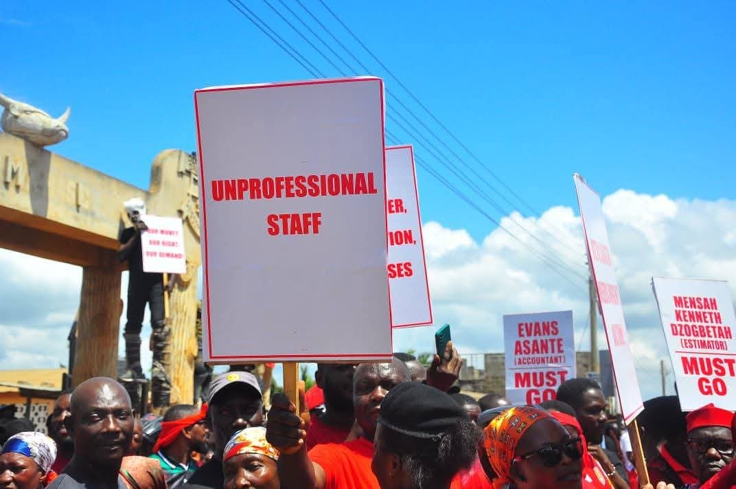 Ketu South Residents Stage Peaceful Protest Over Soaring ECG Bills
