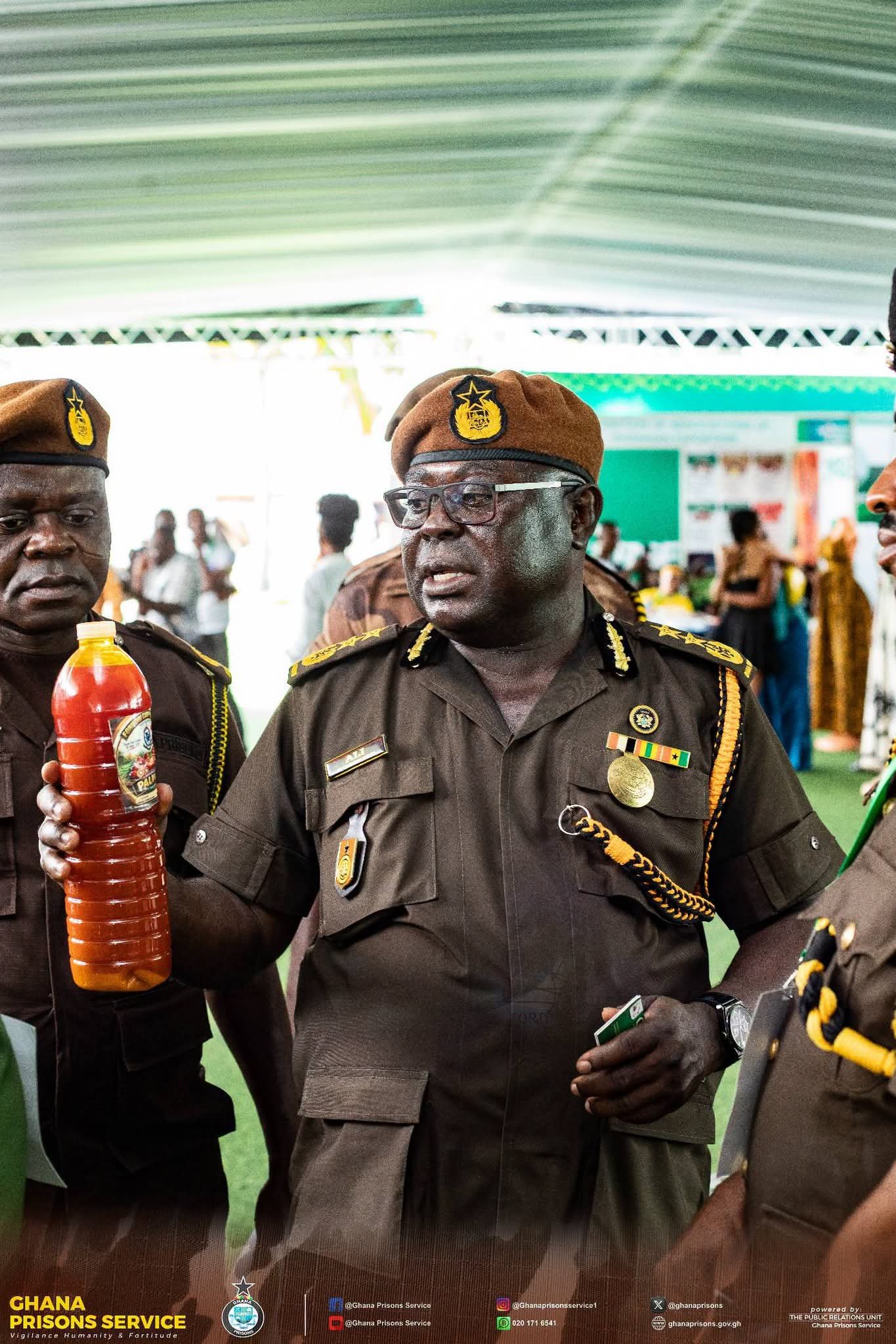Ghana Prisons Service Boss Attends 3rd Ghana Horticultural Expo 2026