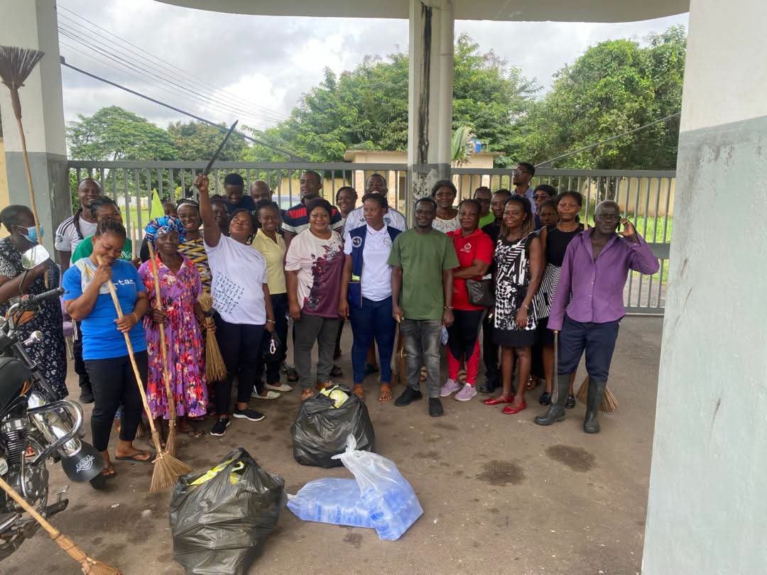 VRCC, Ho Municipal Assembly Partner On Clean-Up Exercise in Ho