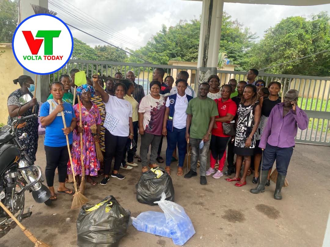 VRCC, Ho Municipal Assembly Partner On Clean-Up Exercise in Ho