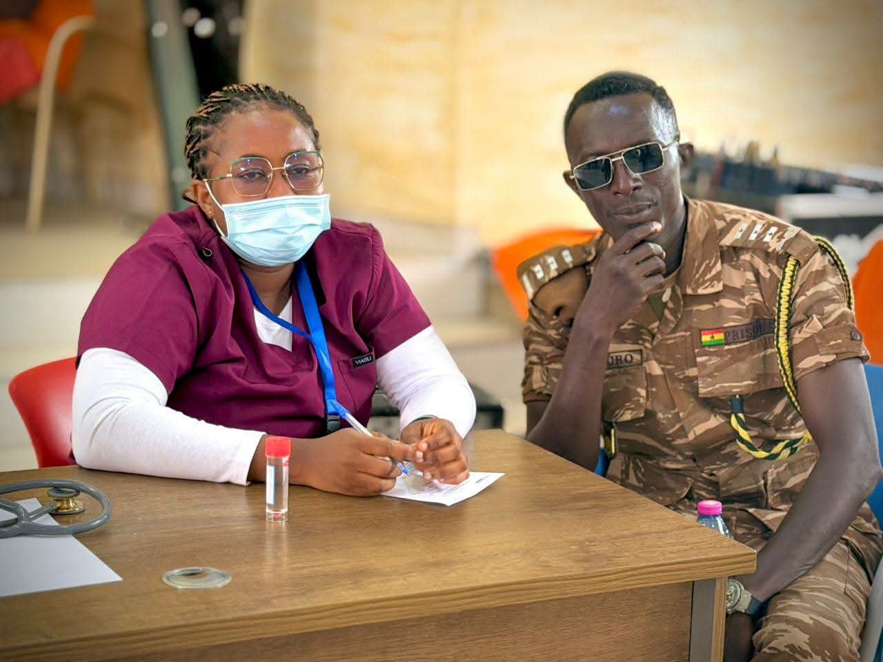 Theovision International Delivers Health Screening to Ejura Camp Prison