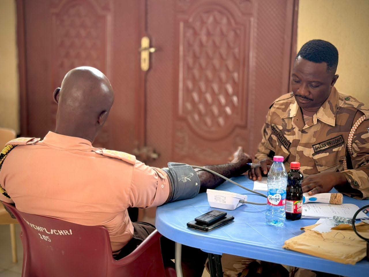 Theovision International Delivers Health Screening to Ejura Camp Prison