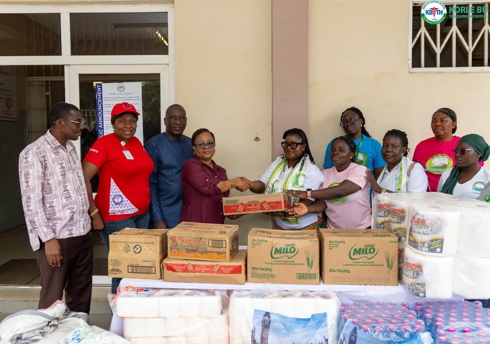 LACOLAS Extends Support to Korle Bu Leukaemia Patients