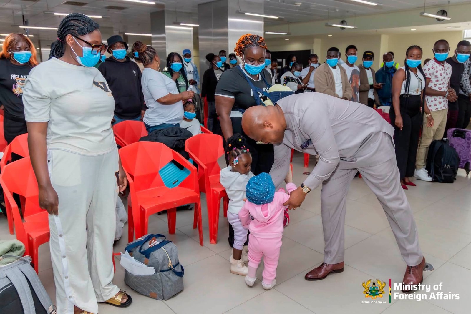 Ghana Completes Evacuation of 1,900 Citizens from South Africa Safely