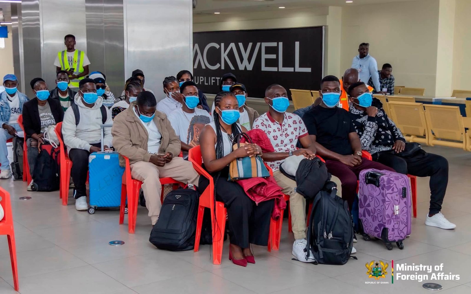 Ghana Completes Evacuation of 1,900 Citizens from South Africa Safely