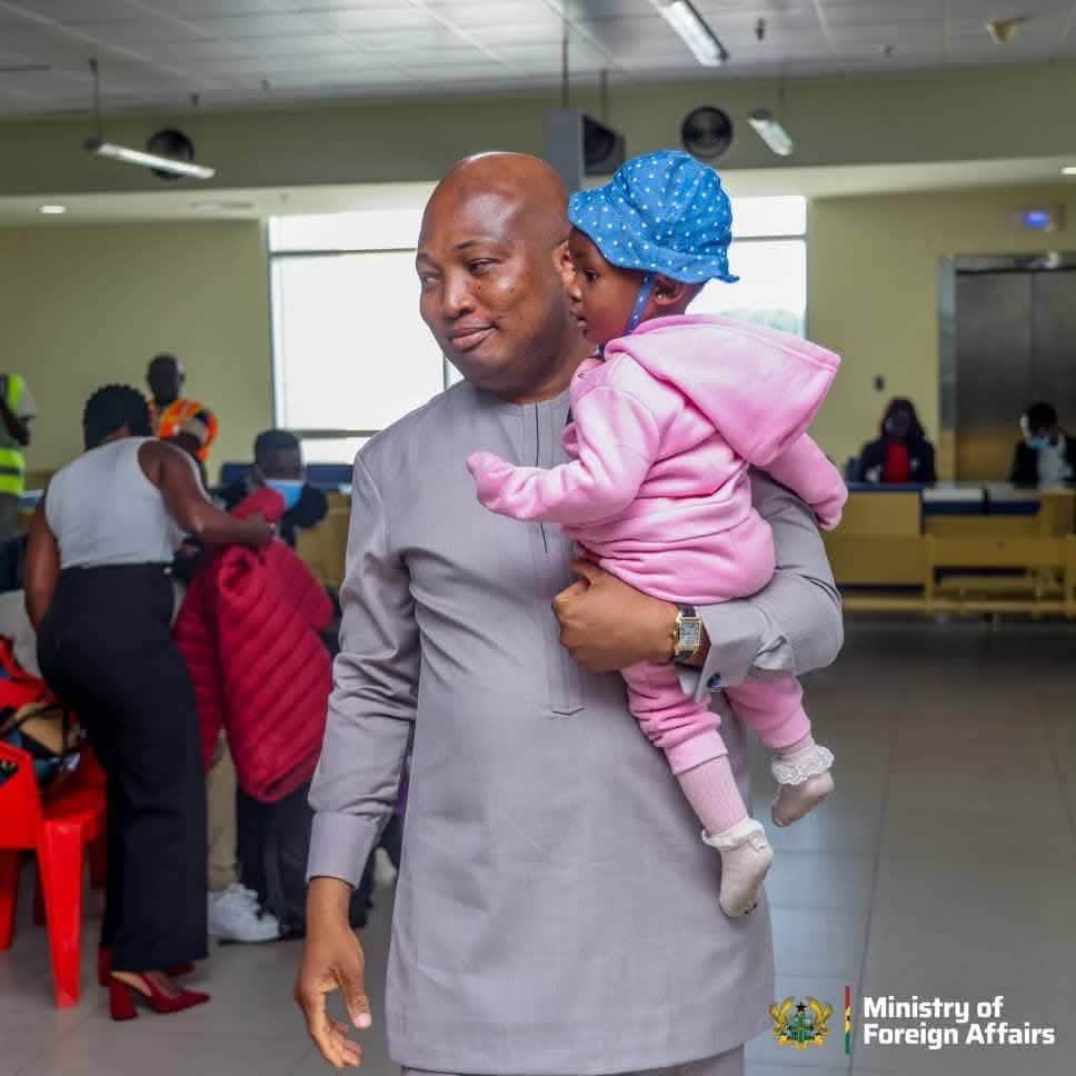 Ghana Completes Evacuation of 1,900 Citizens from South Africa Safely