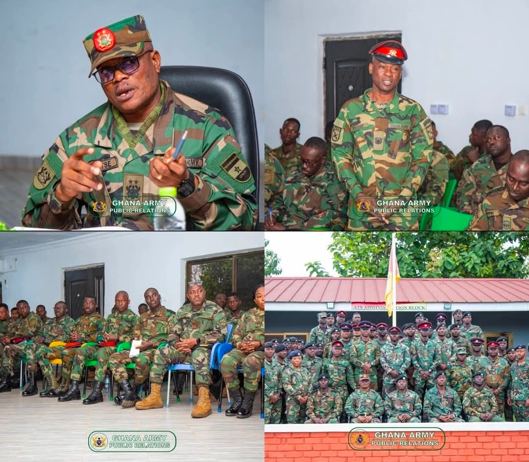 Sergeant Major of Ghana Army Inspects Operations at Armour Training School