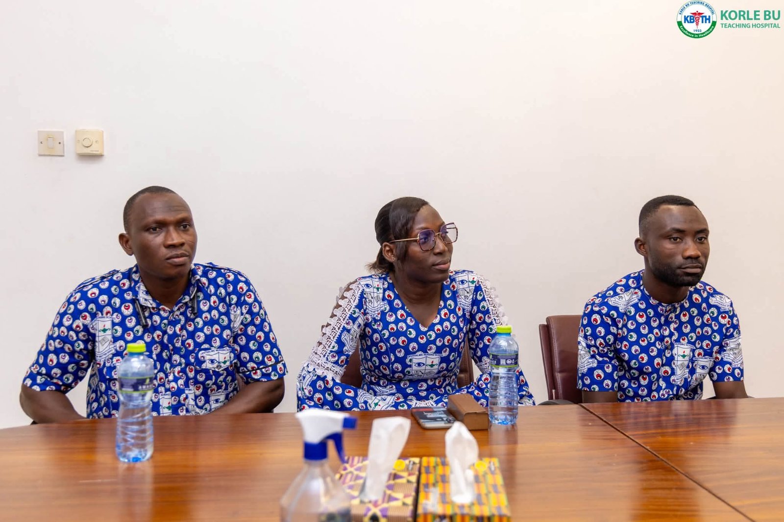 Korle-Bu Ophthalmic Nursing Students Celebrate CEO Dr. Yakubu Seidu Adam