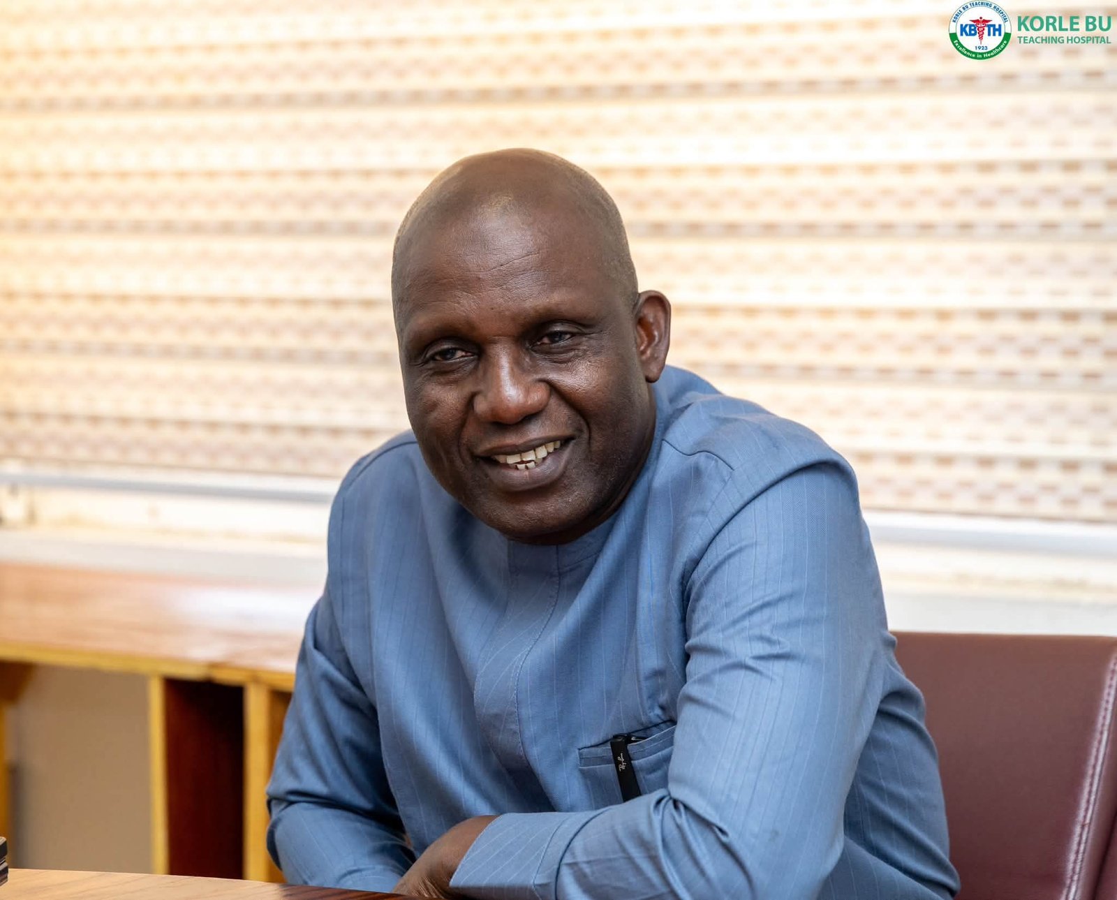 Korle-Bu Ophthalmic Nursing Students Celebrate CEO Dr. Yakubu Seidu Adam