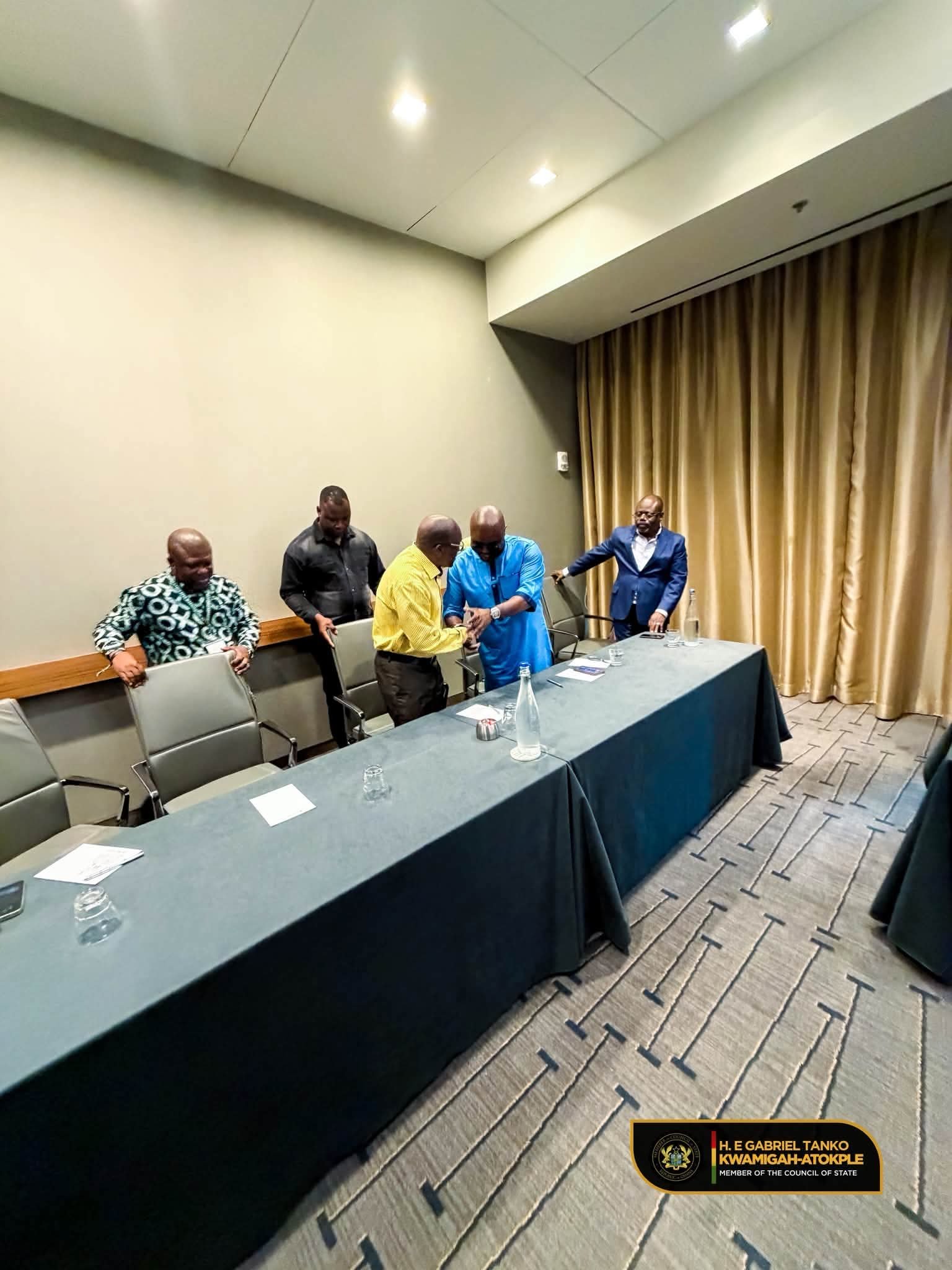 NDC-USA Delegation Meets Speaker Bagbin and Parliamentary Leadership over National Concerns
