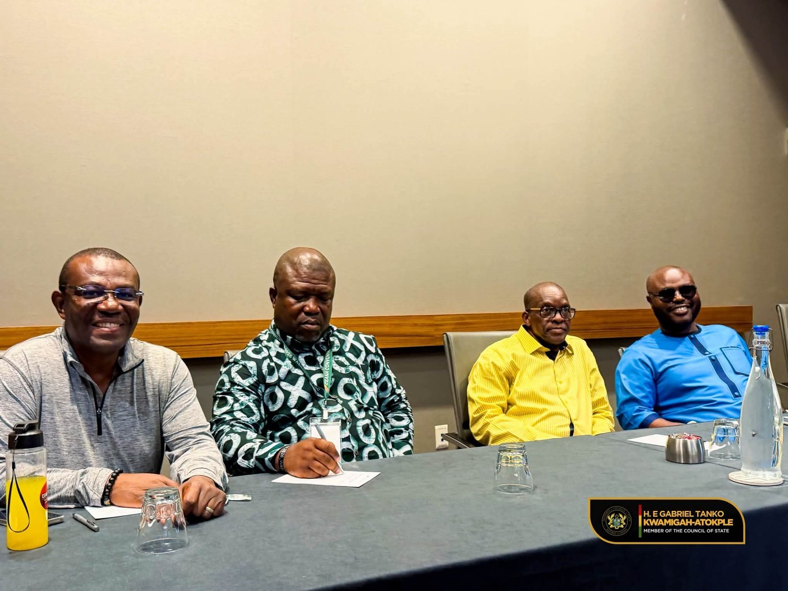 NDC-USA Delegation Meets Speaker Bagbin and Parliamentary Leadership over National Concerns