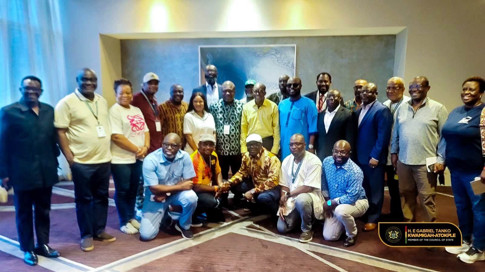 NDC-USA Delegation Meets Speaker Bagbin and Parliamentary Leadership over National Concerns