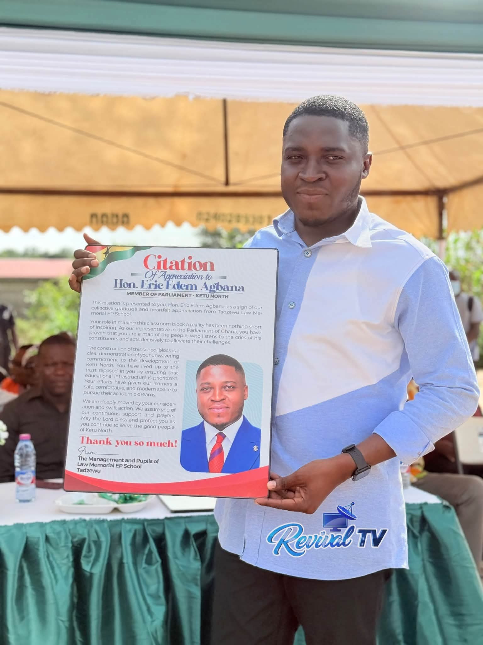New Six-Unit Classroom Block Commissioned for Tadzewu Law Memorial Basic School