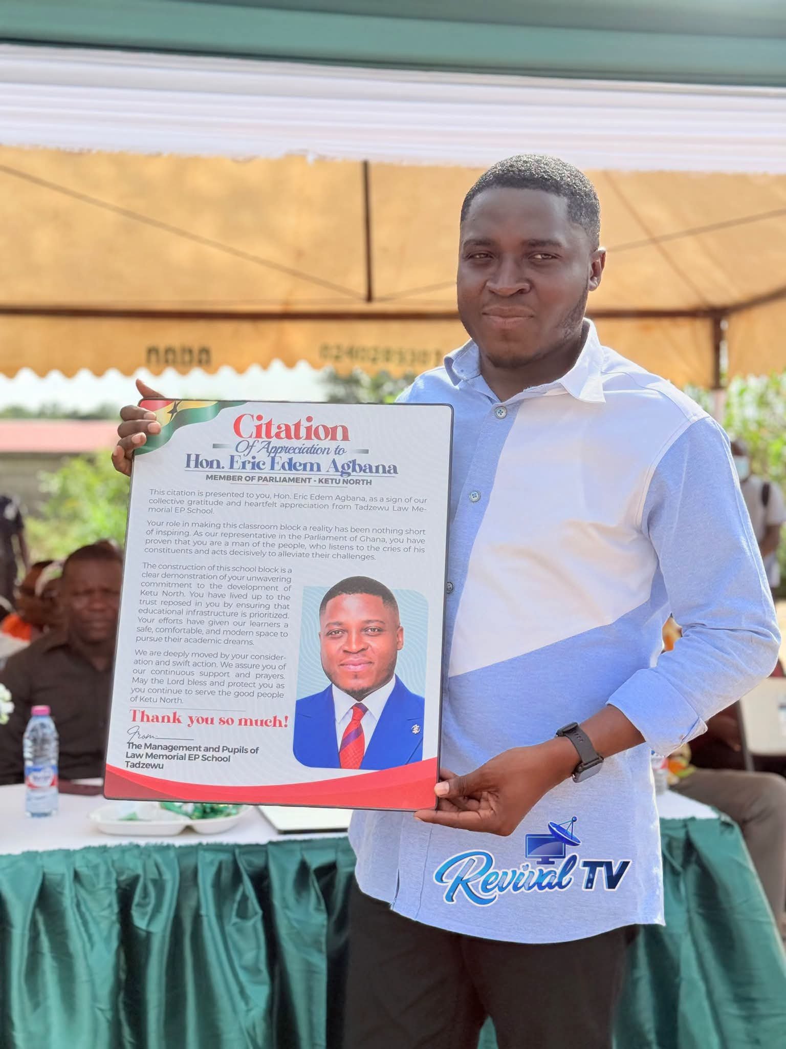 New Six-Unit Classroom Block Commissioned for Tadzewu Law Memorial Basic School