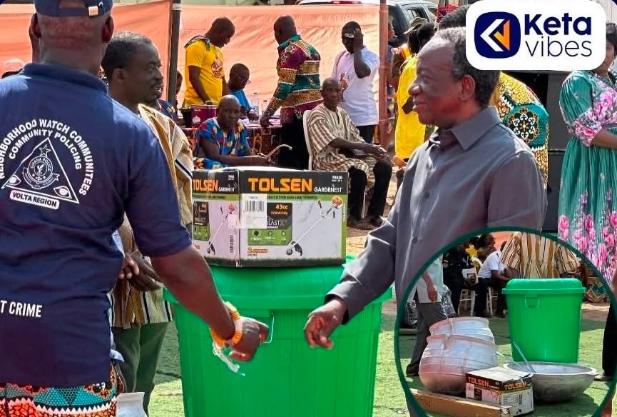 Gakpo Family Donates Essential Items to Anfoeta Technical Institute