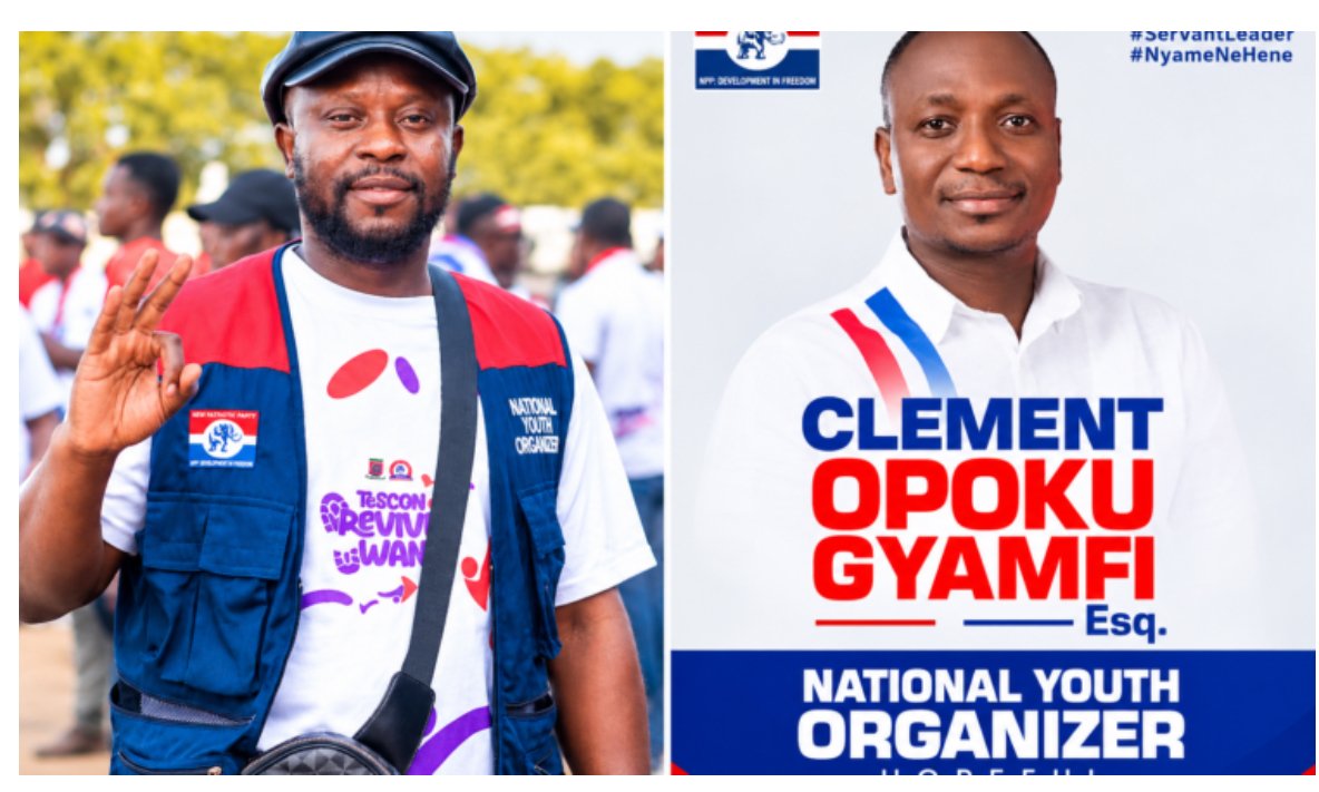 Patrick Mensah Nartey Endorses Clement Opoku Gyamfi Esq. for NPP National Youth Organizer Position
