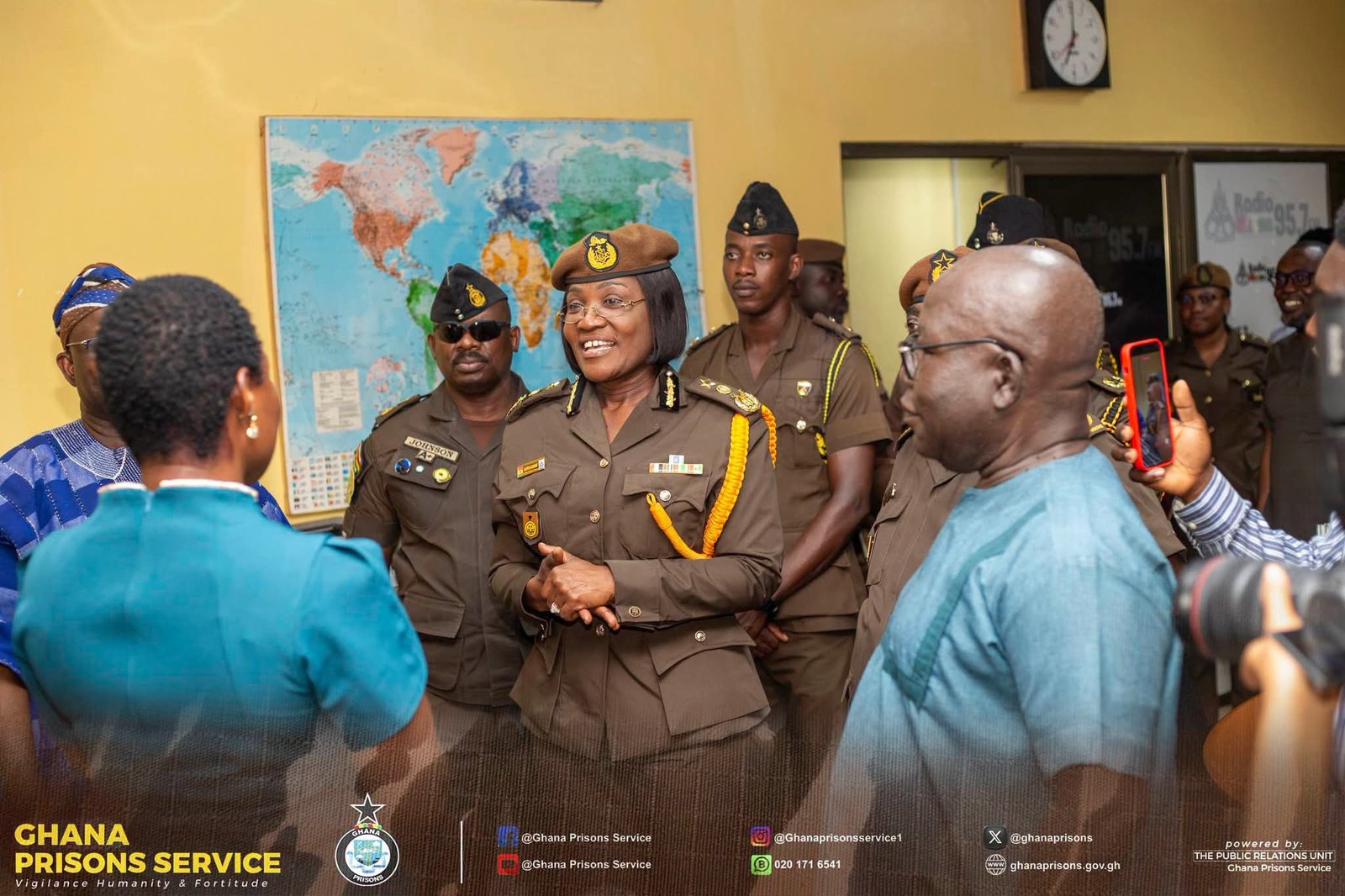 Ghana Prisons Service Partners with GBC to Launch New Television Station