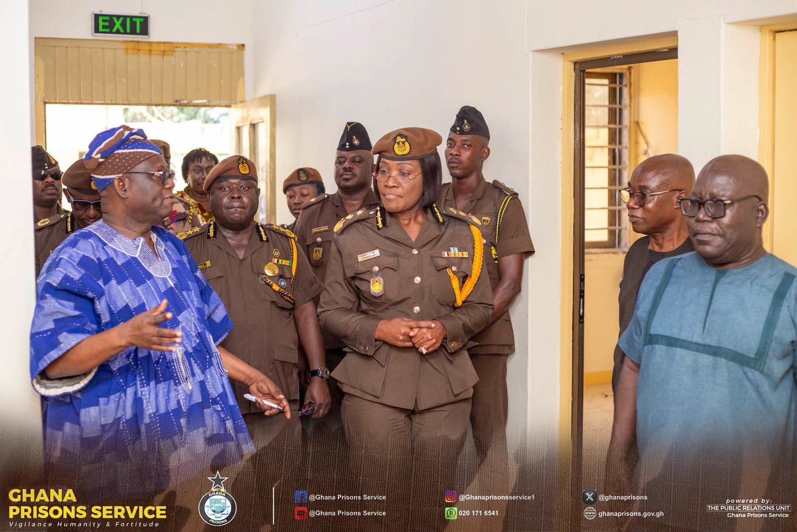 Ghana Prisons Service Partners with GBC to Launch New Television Station