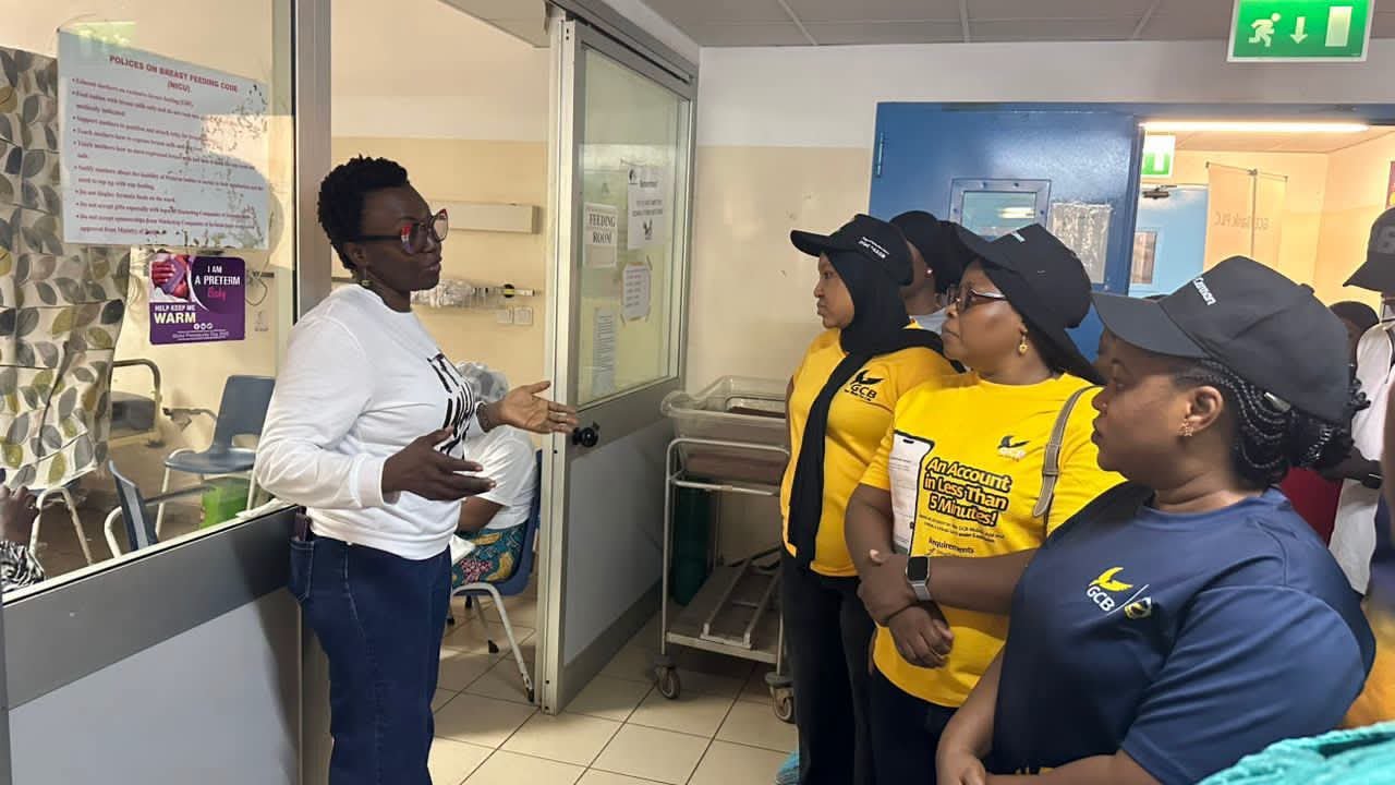 GCB Bank Tamale Staff Donates Vital Medical Equipment to Tamale Teaching Hospital NICU