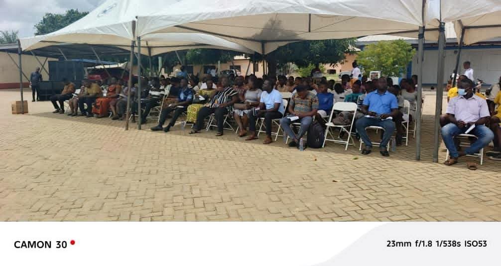 Apetorgbor Family Donates 5,600 Exercise Books and 300 Marker Boards to Keta Basic Schools