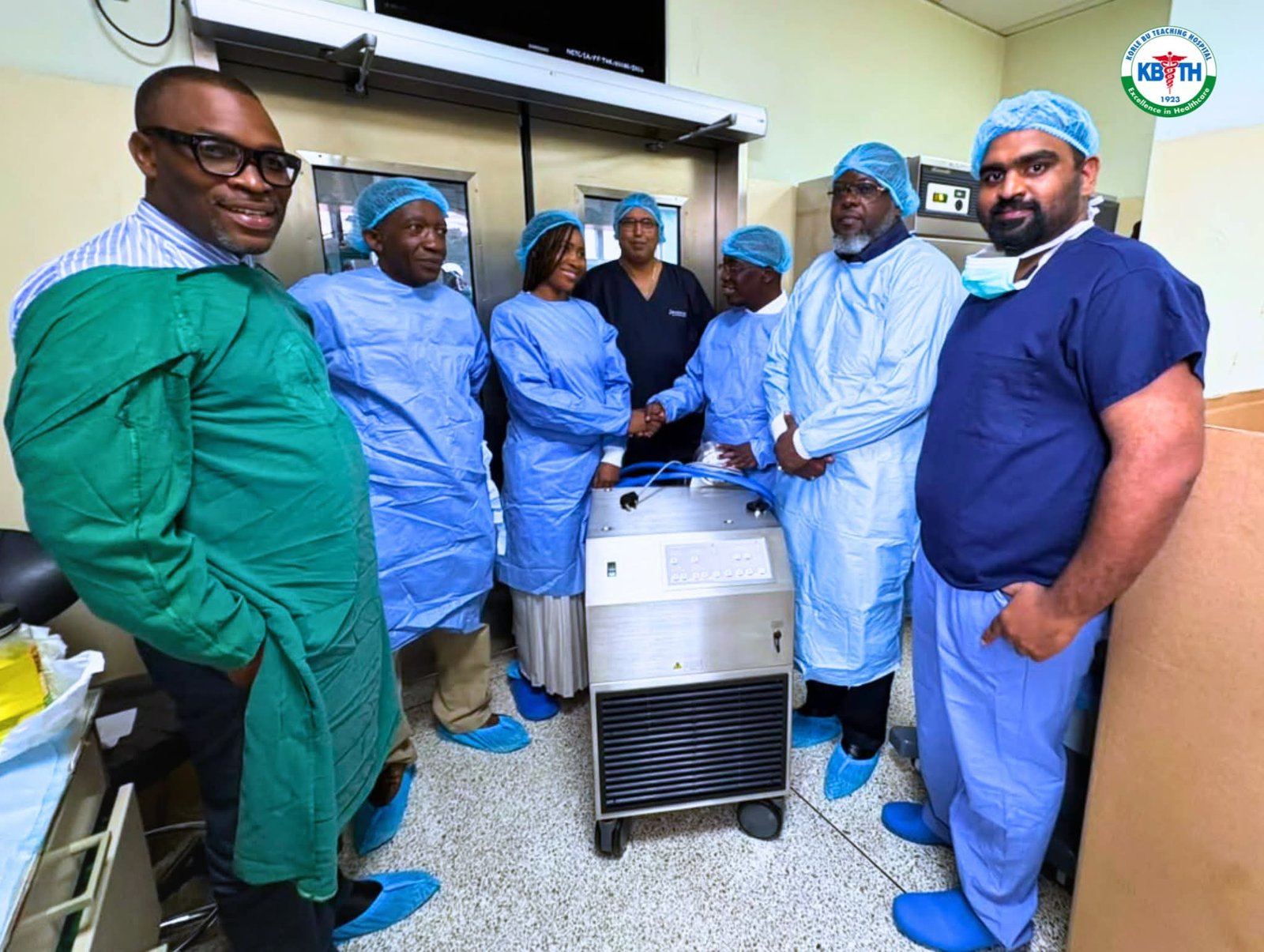 Korle-Bu's Cardiothoracic Centre Receives Major Boost as Quantum LC and WBHO Donates £75.000 Worth Medical Equipment
