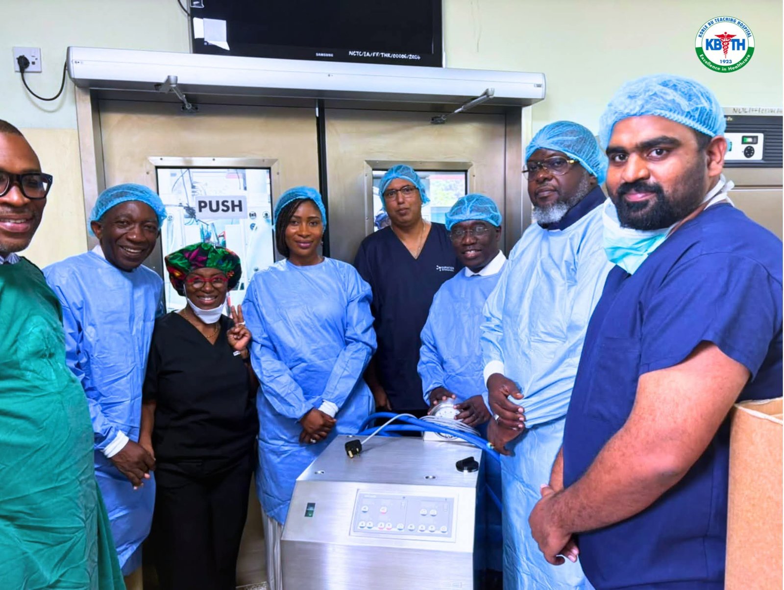 Korle-Bu's Cardiothoracic Centre Receives Major Boost as Quantum LC and WBHO Donates £75.000 Worth Medical Equipment