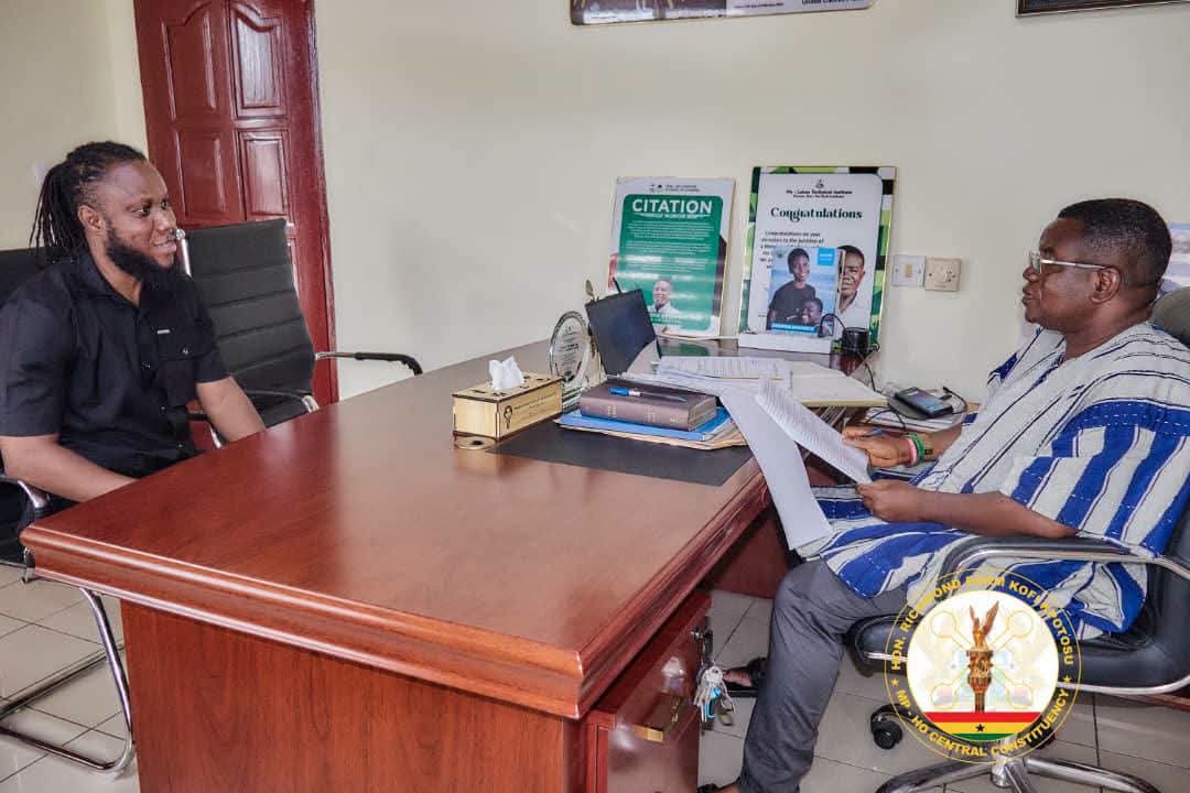 Ewe Za Founder Engages Ho Central MP to Promote Volta Cultural Heritage and Youth Empowerment