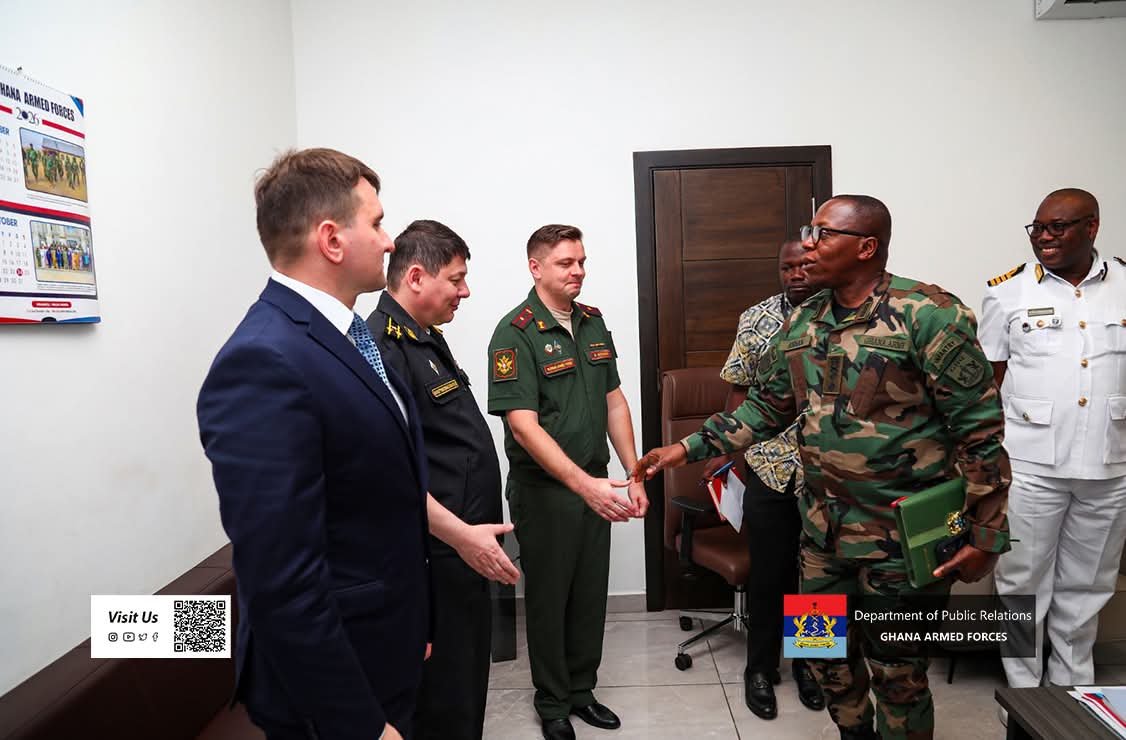 Ghana Armed Forces and Russian Federation Explore Enhanced Defence Cooperation and Training