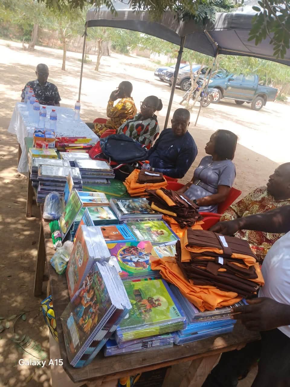 Tongu Educational Leaders Support Three Deprived Basic Schools with Learning Materials