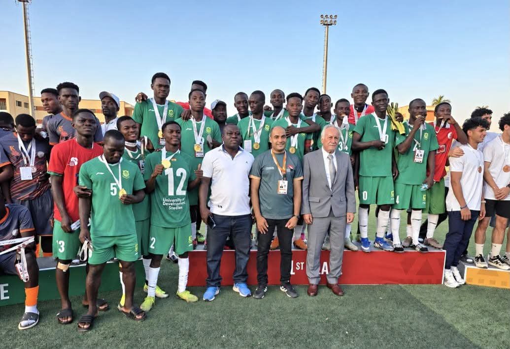 UDS Retain African University Football Title in Cairo
