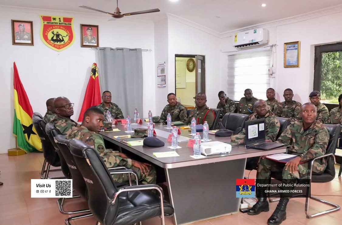 GOC Southern Command Assesses Operational Readiness at 1BN
